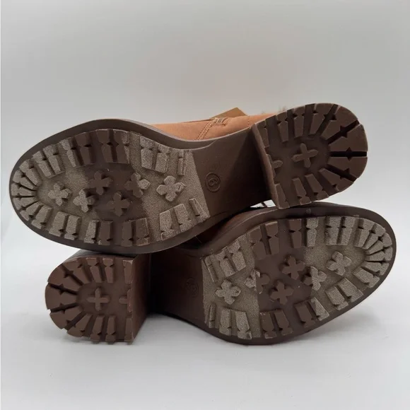 Falls Creek Women's Brown Ankle Boots size 9M NEW - Picture 6 of 9